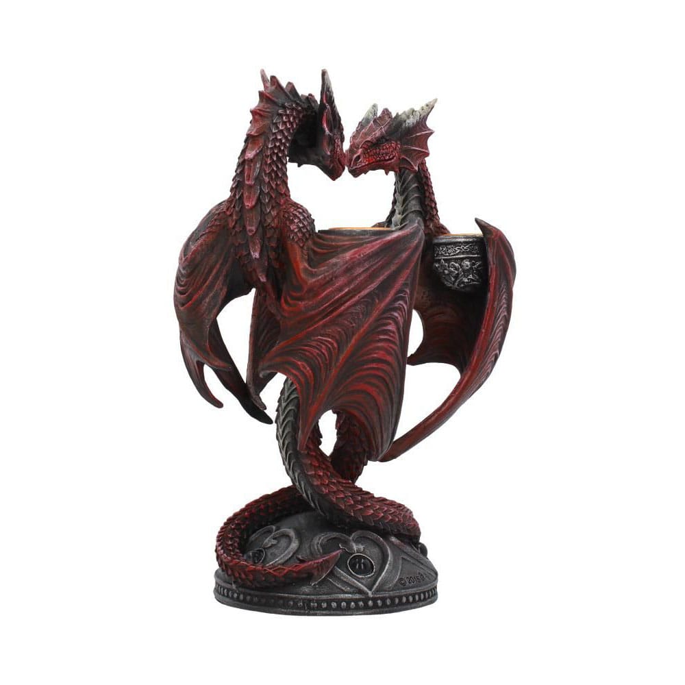 Anne Stokes Candle Holder Dragon Heart Valentine's Edition 23 cm - MangaShop.ro