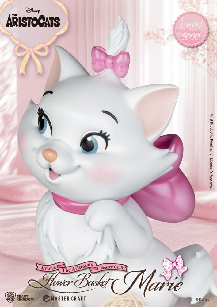 Aristocats Master Craft Statue Flower Basket Marie 32 cm - MangaShop.ro