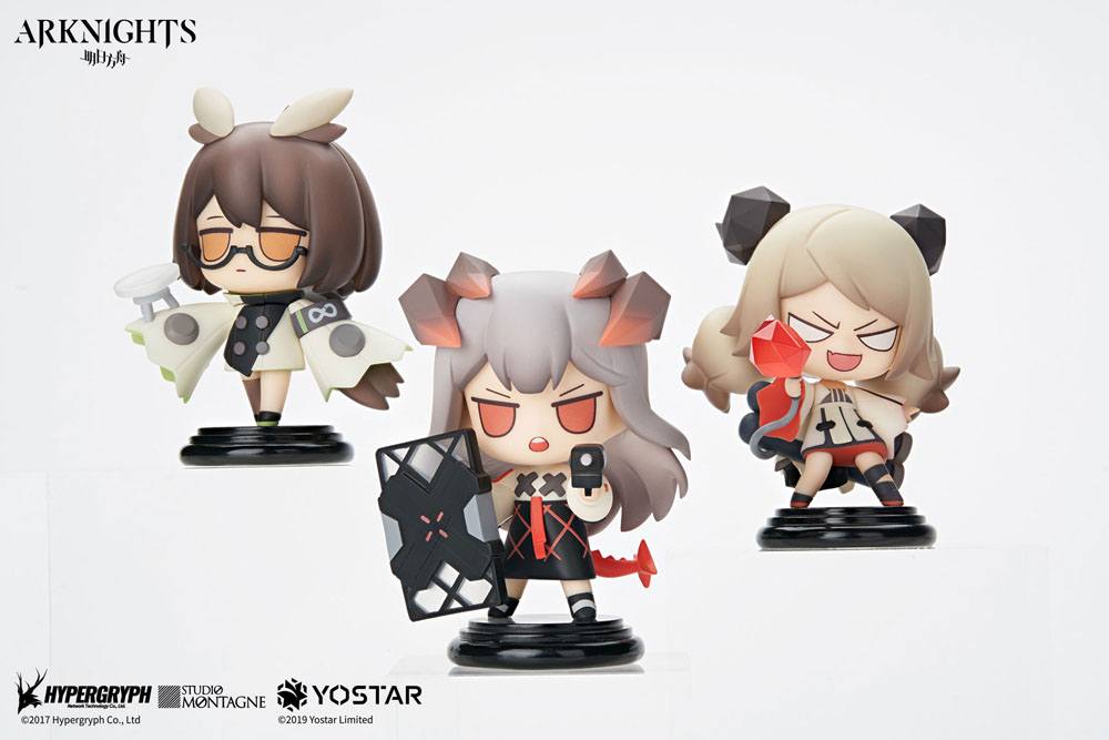 Arknights PVC Statues Deformed Vol. 2 Set Box 12 cm - MangaShop.ro