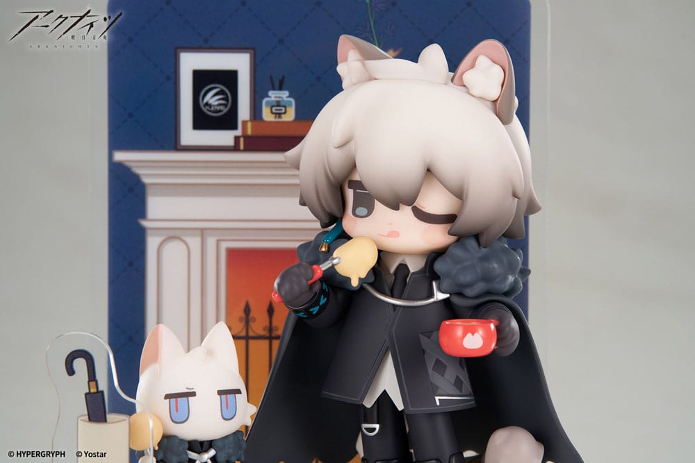Arknights Would You Like A Dessert? Mini Series PVC Statue SilverAsh 10 cm - MangaShop.ro
