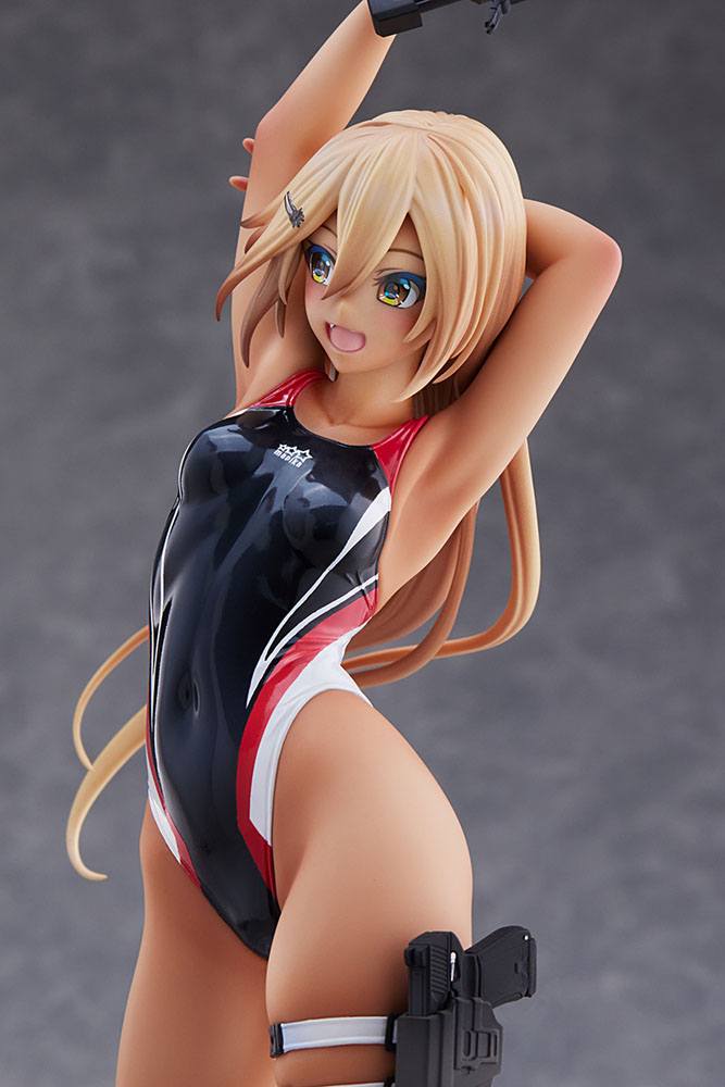 Arms Note PVC Statue 1/7 Kouhai-chan of the Swim Club Red Line Swimsuit Ver. 29 cm - MangaShop.ro