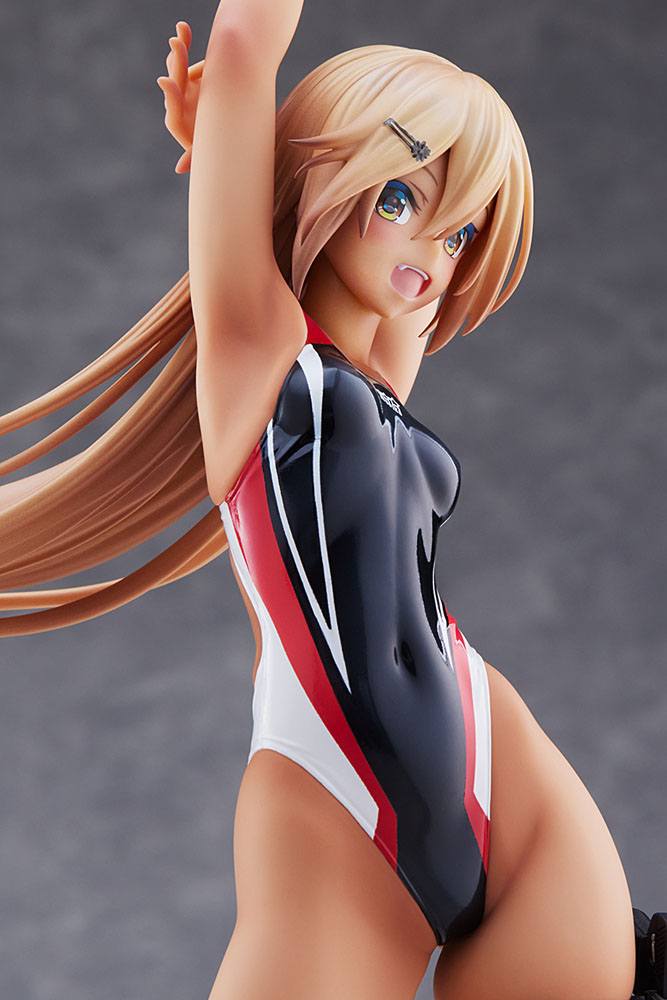 Arms Note PVC Statue 1/7 Kouhai-chan of the Swim Club Red Line Swimsuit Ver. 29 cm - MangaShop.ro