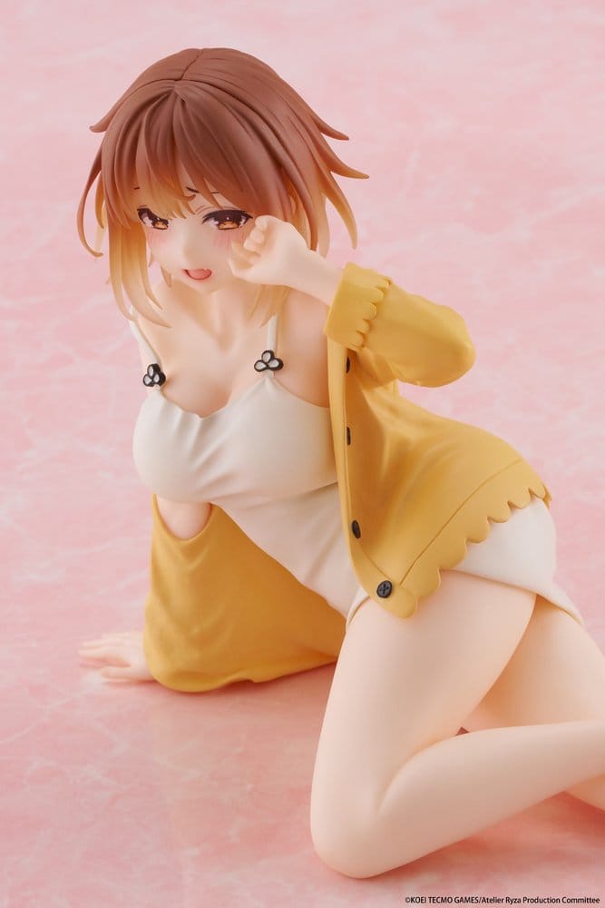Atelier Ryza: Ever Darkness & the Secret Hideout Desktop Cute PVC Figure Ryza (Nightwear Ver.) Reissue 13 cm - MangaShop.ro