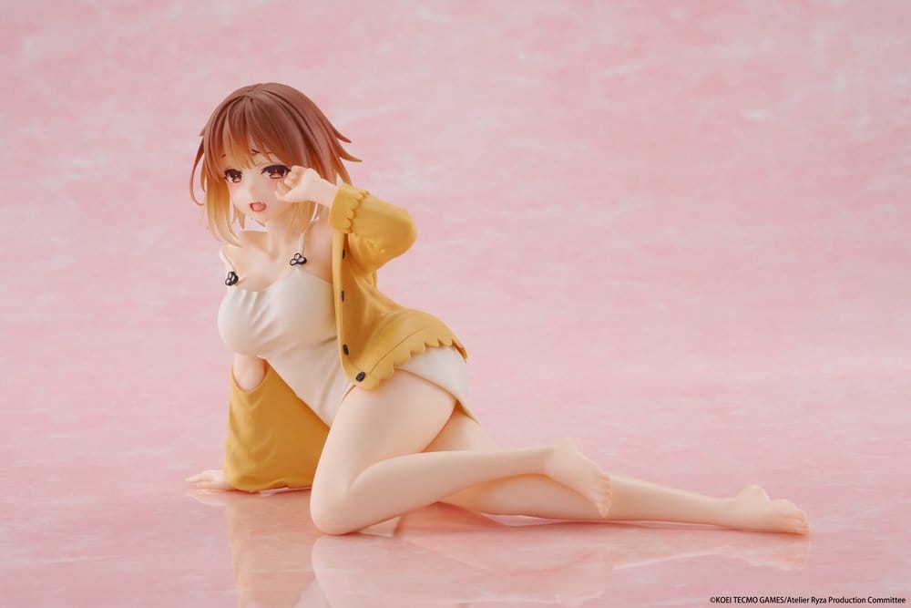 Atelier Ryza: Ever Darkness & the Secret Hideout Desktop Cute PVC Figure Ryza (Nightwear Ver.) Reissue 13 cm - MangaShop.ro