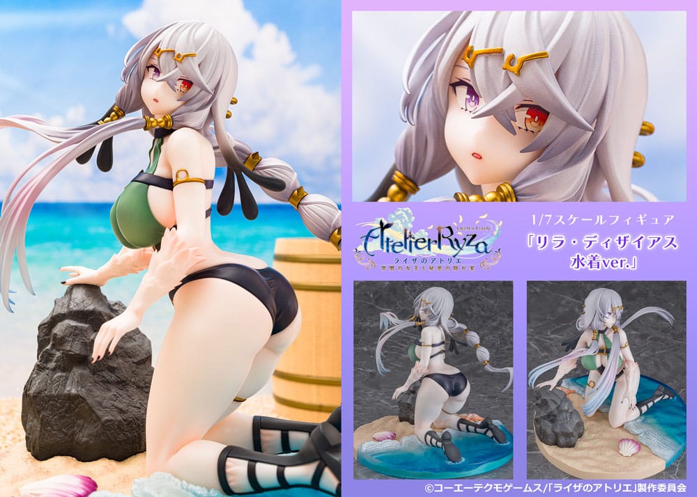 Atelier Ryza: Ever Darkness & the Secret Hideout PVC Statue 1/7 Lila Decyrus Swimsuit Ver. 17 cm - MangaShop.ro