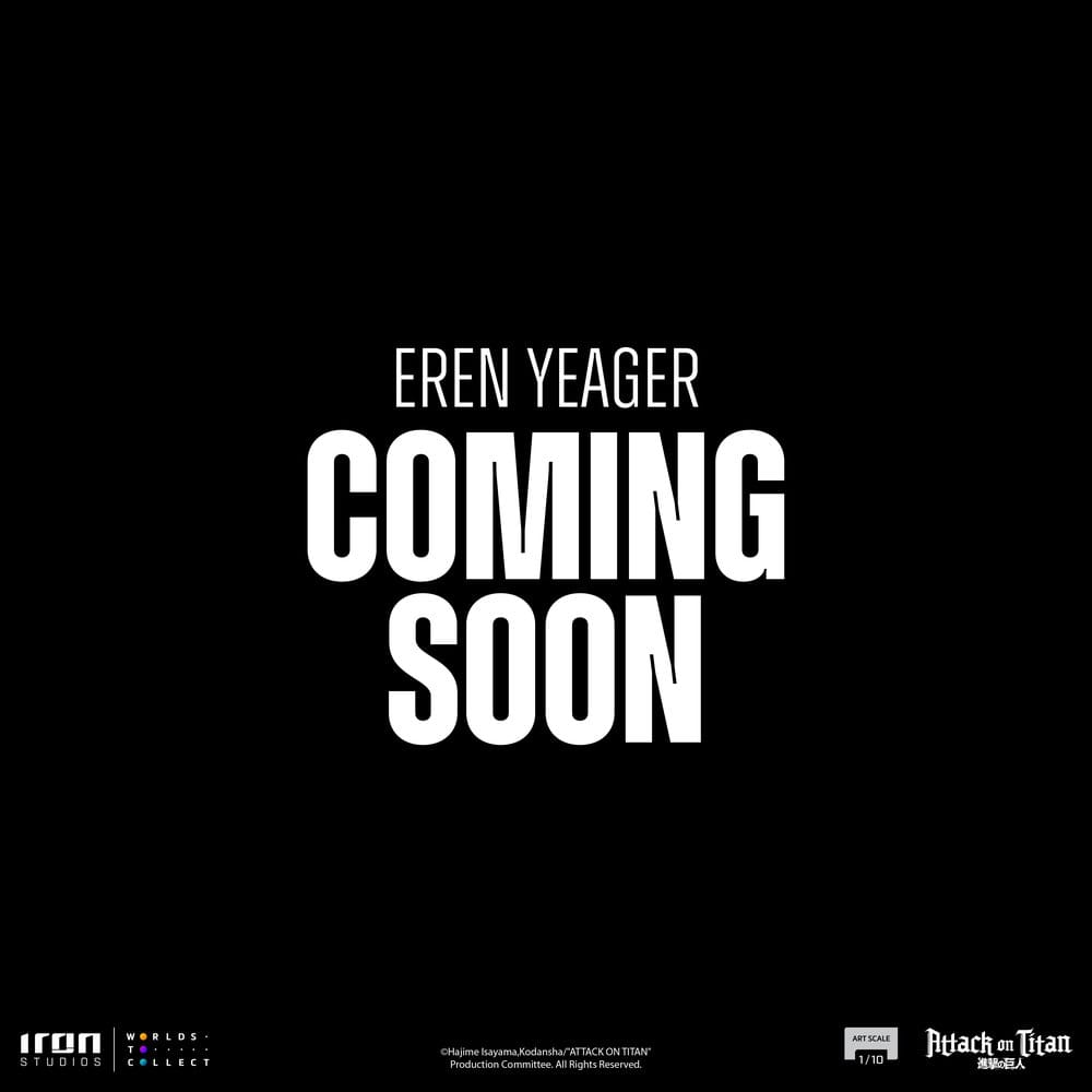Attack on Titan Art Scale Statue 1/10 Eren Yeager 24 cm - MangaShop.ro