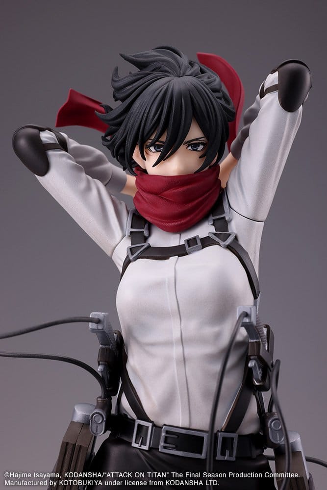 Attack on Titan: The Final Season Oshi Works PVC Figure Mikasa Ackerman The Final Season Ver. 25 cm - MangaShop.ro