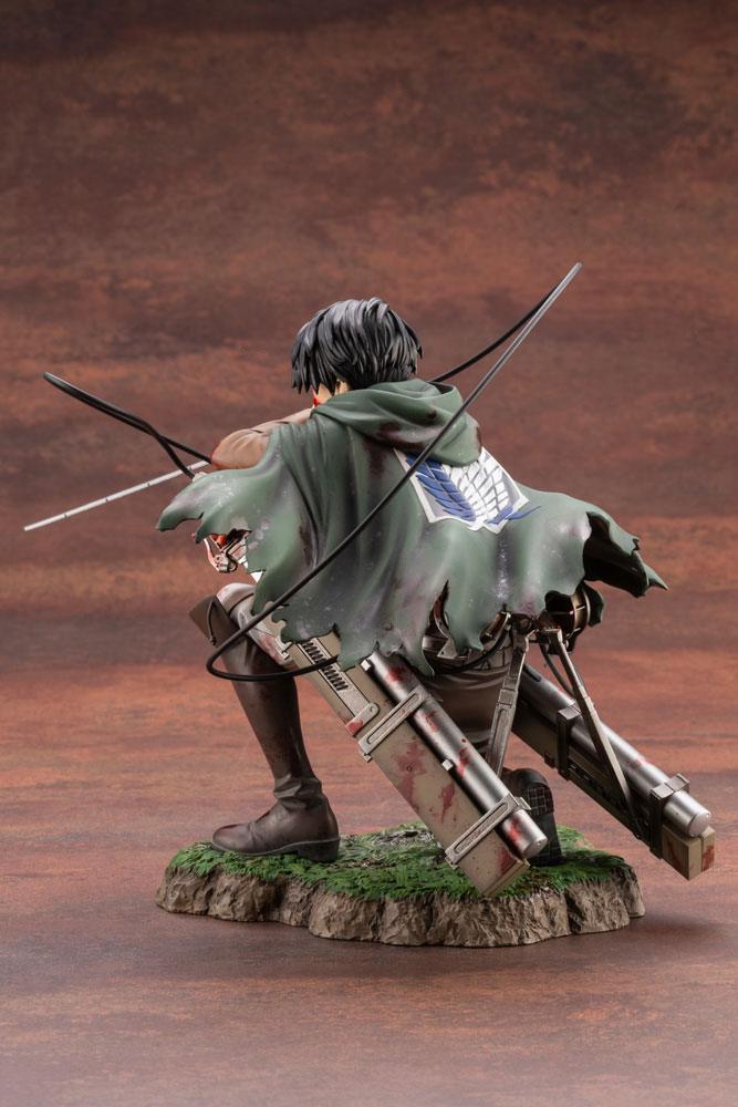 Attack on Titan ARTFXJ Statue 1/7 Levi Fortitude Ver. 17 cm - MangaShop.ro