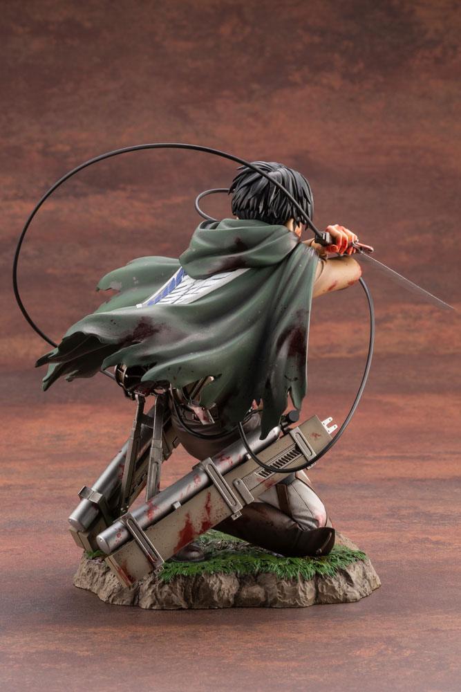 Attack on Titan ARTFXJ Statue 1/7 Levi Fortitude Ver. 17 cm - MangaShop.ro