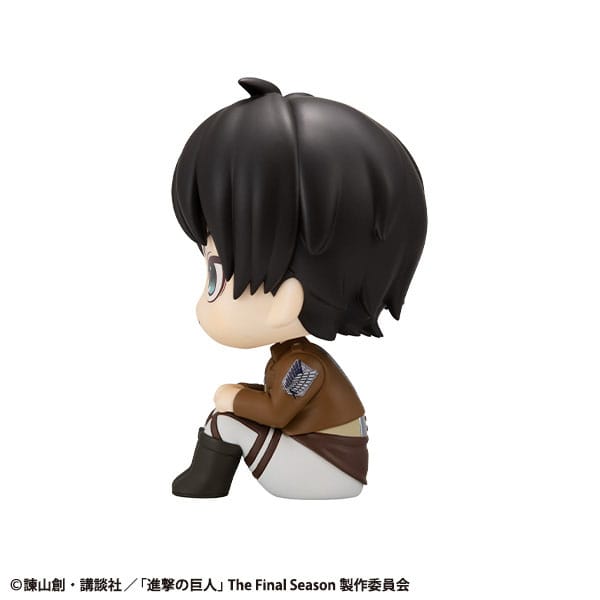 Attack on Titan Look Up PVC Statue Eren Jaeger 11 cm - MangaShop.ro
