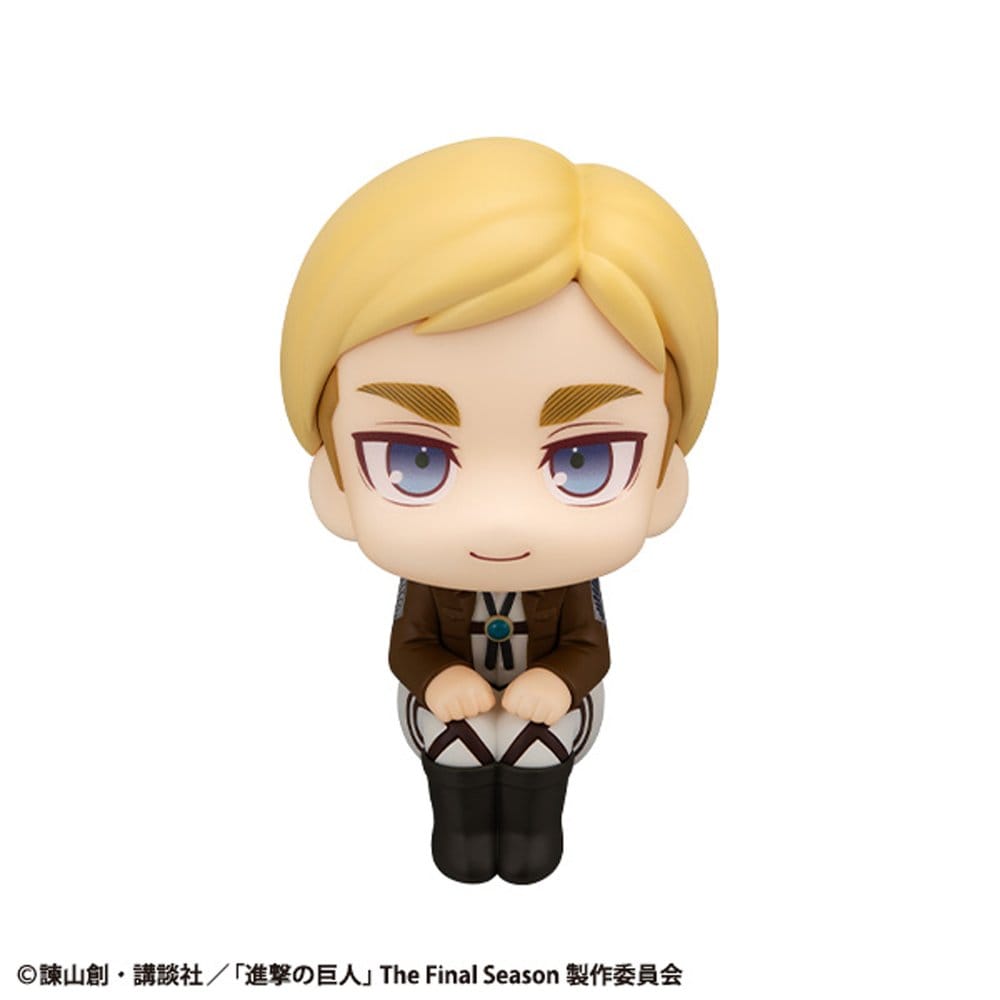 Attack on Titan Look Up PVC Statues Hange Zoe & Erwin Smith (with gift) 11 cm - MangaShop.ro