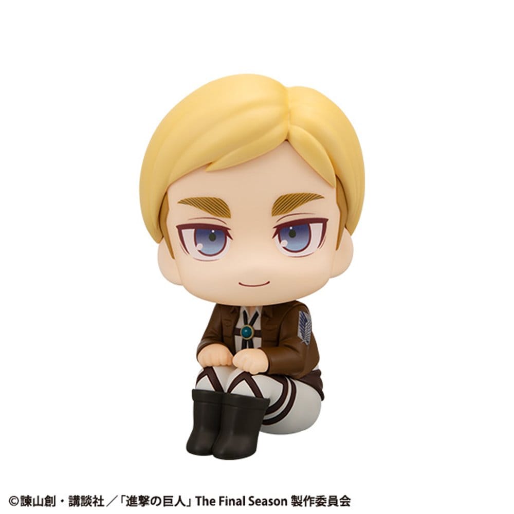 Attack on Titan Look Up PVC Statues Hange Zoe & Erwin Smith (with gift) 11 cm - MangaShop.ro