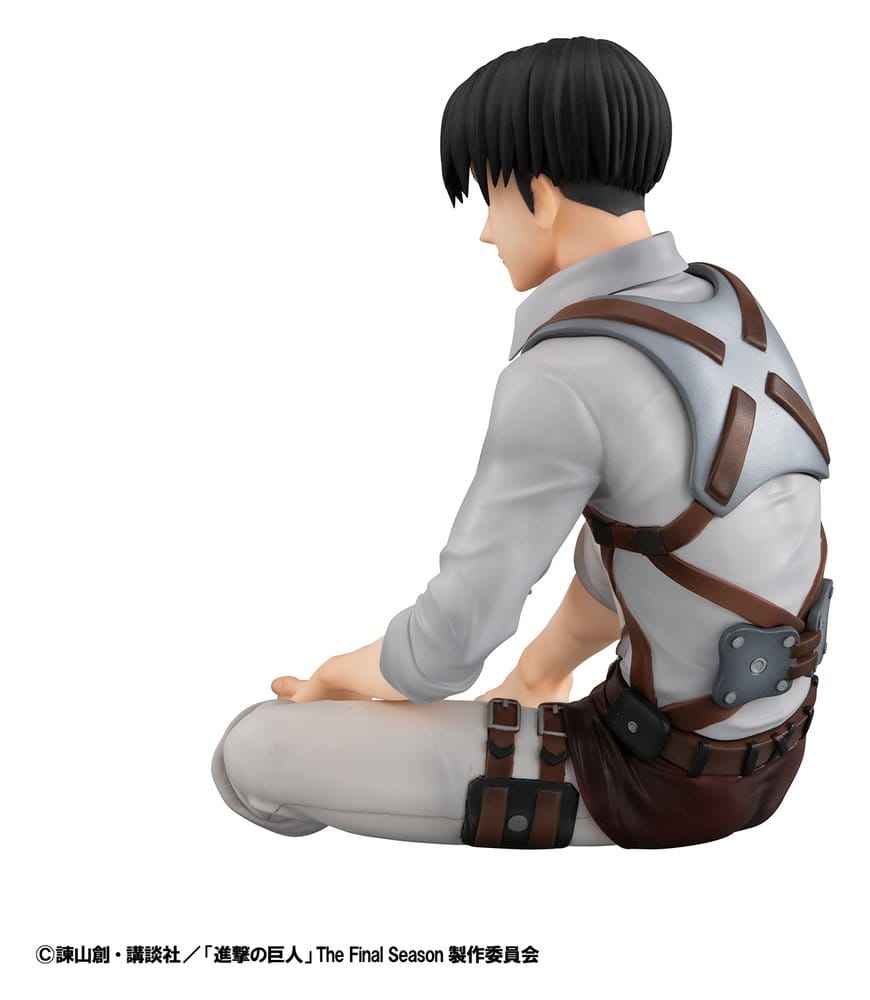 Attack on Titan G.E.M. Series PVC Figure Squad Captain Levi Palm Size 9 cm - MangaShop.ro