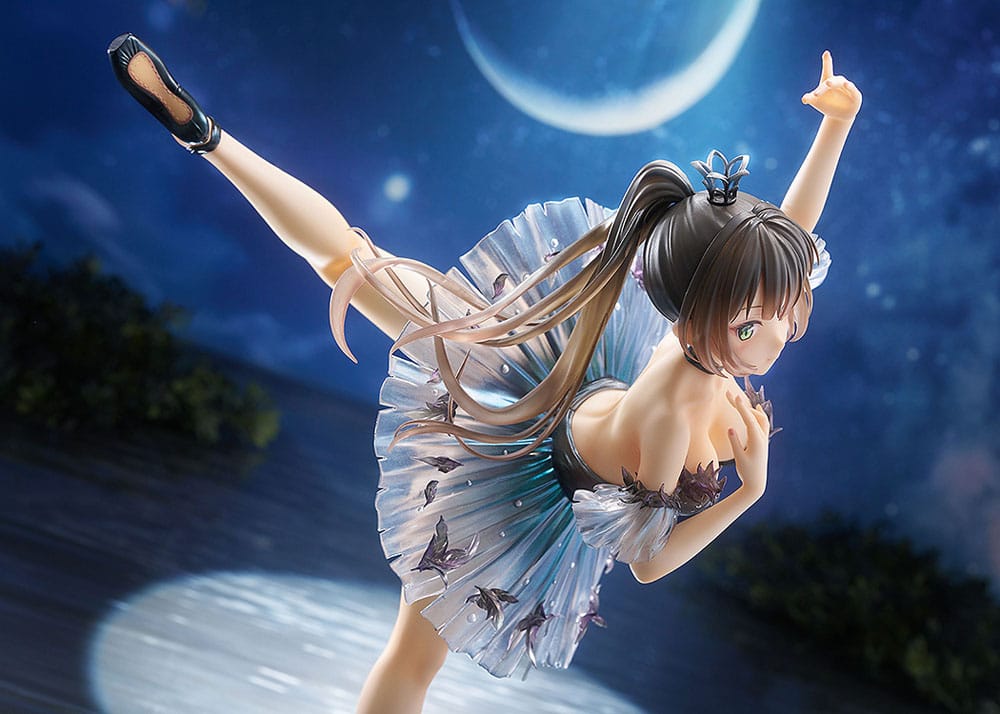 Avian Romance Pink Label 5 PVC Statue 1/6 Black Swan Girl 30 cm - MangaShop.ro