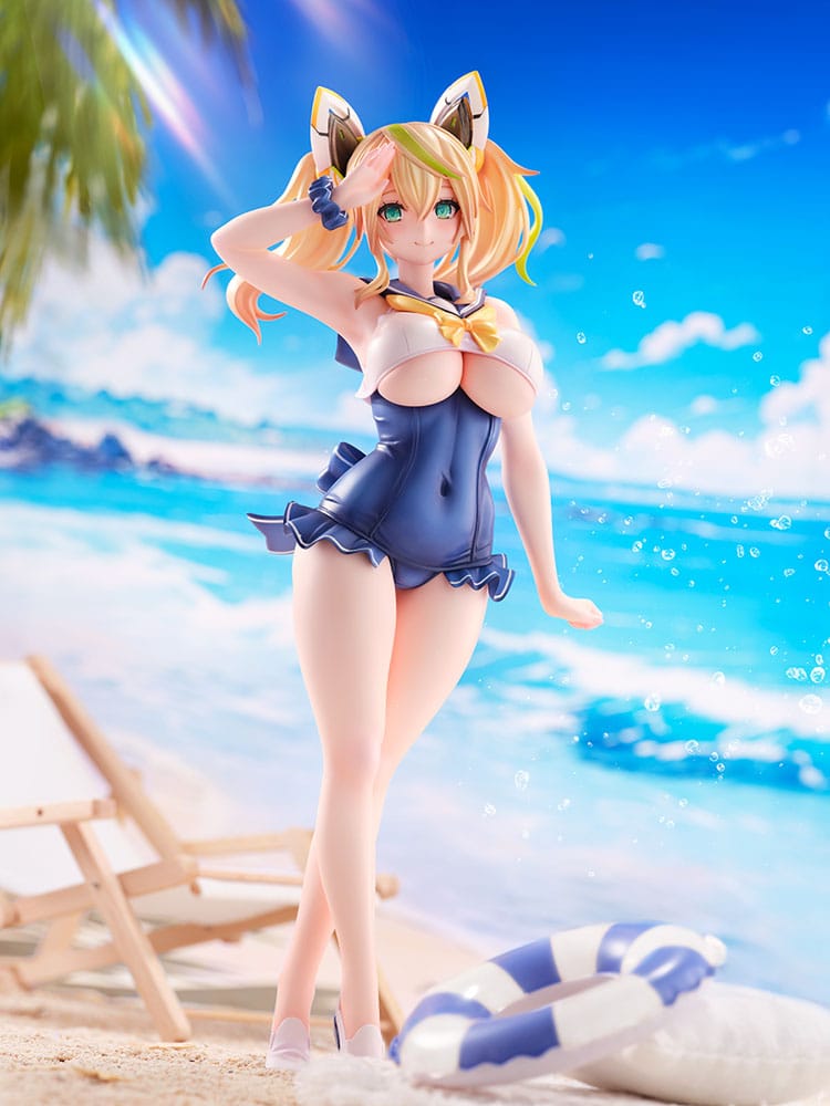Phantasy Star Online 2 PVC Statue 1/7 Es Cool Breeze Gene - Summer Vacation 26 cm - MangaShop.ro