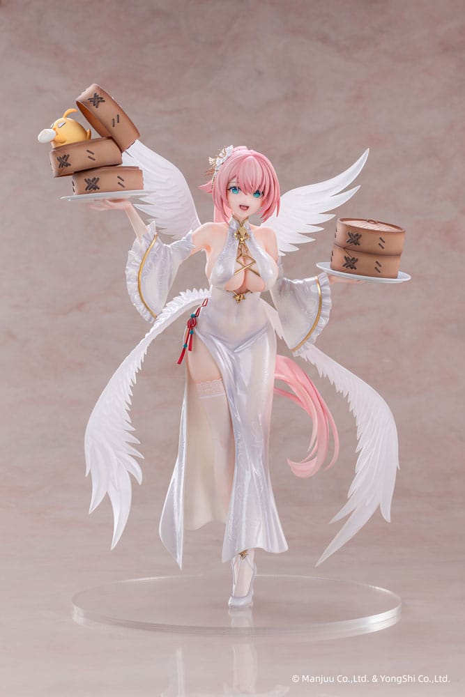 Azur Lane PVC Statue 1/6 Theseus: New Year's White Plumage Ver. 27 cm - MangaShop.ro