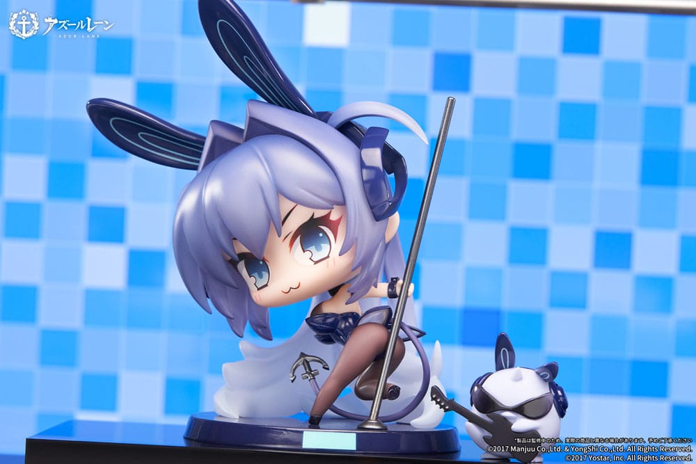 Azur Lane PVC Statue Deformed JUUs Time Chibi New Jersey 8 cm - MangaShop.ro