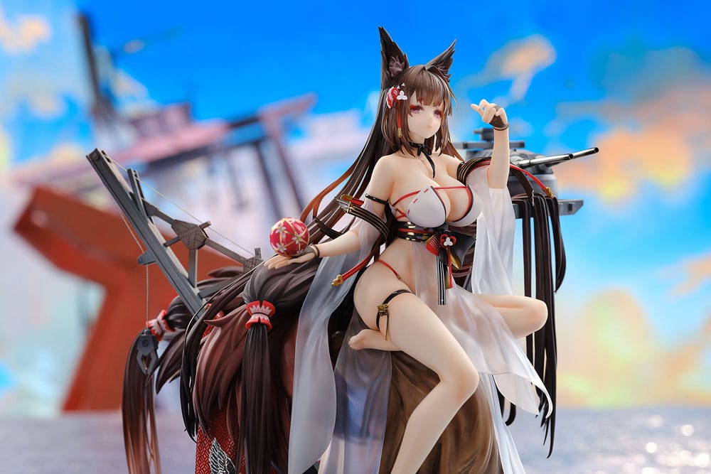 Azur Lane PVC Statue 1/7 Amagi Wending Waters Serene Lotus Ver. 25 cm - MangaShop.ro