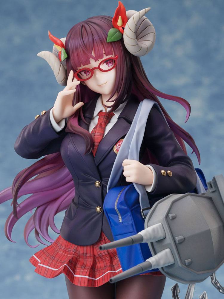 Azur Lane PVC Statue 1/7 Suruga Straightfaced Model Student Ver. 25 cm - MangaShop.ro
