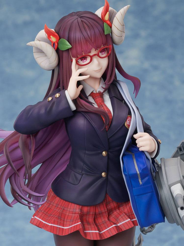 Azur Lane PVC Statue 1/7 Suruga Straightfaced Model Student Ver. 25 cm - MangaShop.ro