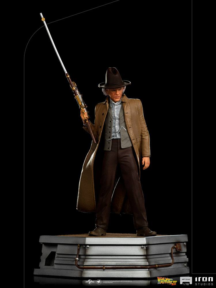 Back to the Future III Art Scale Statue 1/10 Doc Brown 32 cm - MangaShop.ro