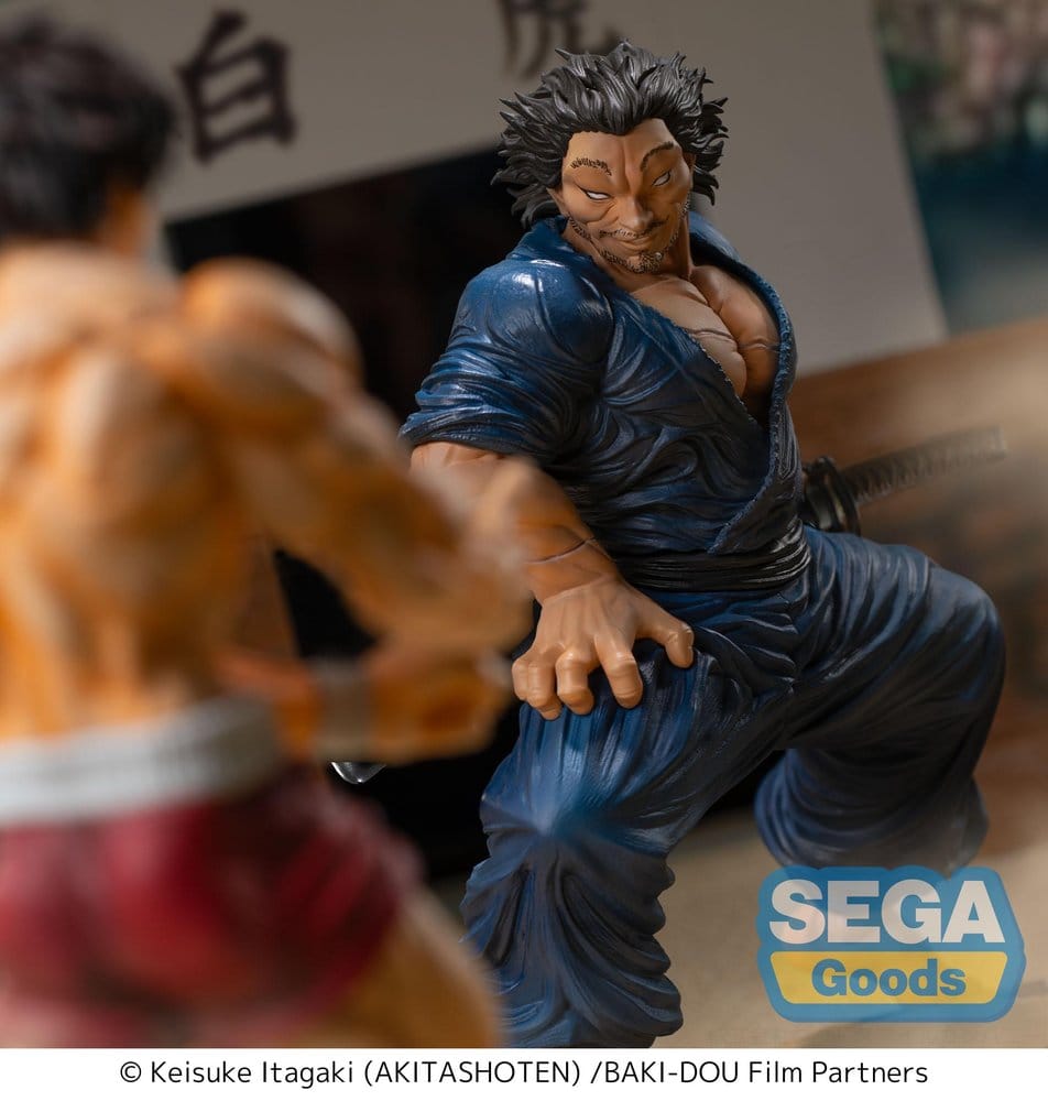 Baki-Dou Luminasta PVC Figure Musashi Miyamoto 17 cm - MangaShop.ro