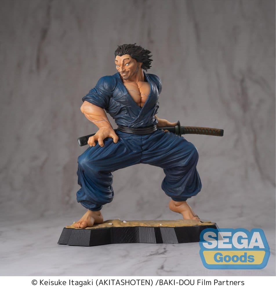 Baki-Dou Luminasta PVC Figure Musashi Miyamoto 17 cm - MangaShop.ro