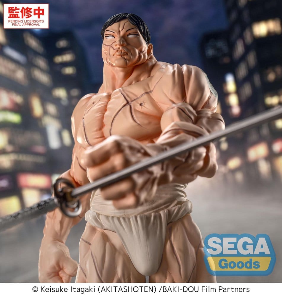 Baki-Dou Luminasta PVC Figure Kaoru Hanayama 23 cm - MangaShop.ro