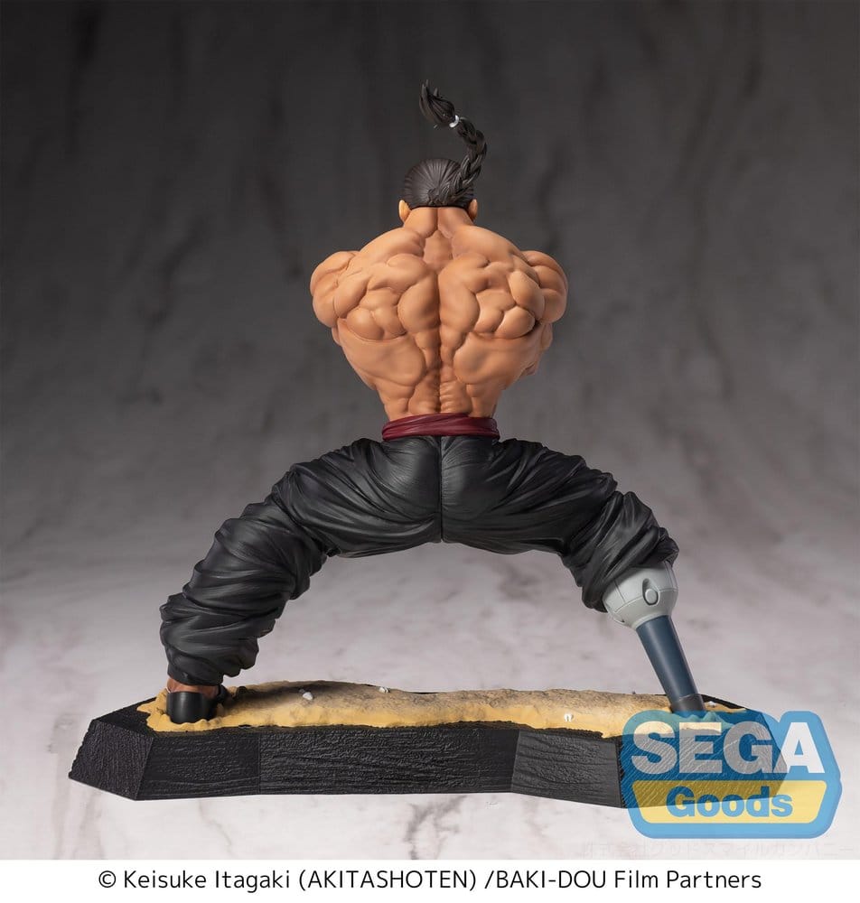Baki-Dou Luminasta PVC Figure Kaioh Retsu 15 cm - MangaShop.ro