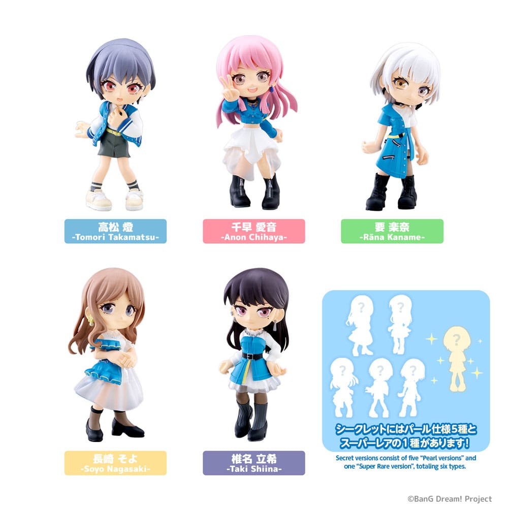 BanG Dream! It's MyGO!!!!! PalVerse PVC Figures 9 cm Assortment (6) - MangaShop.ro
