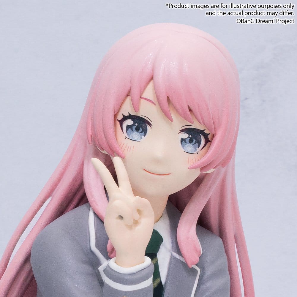 BanG Dream! My Go! Premium PVC Statue Chihaya Anon Uniform Ver. 9 cm - MangaShop.ro