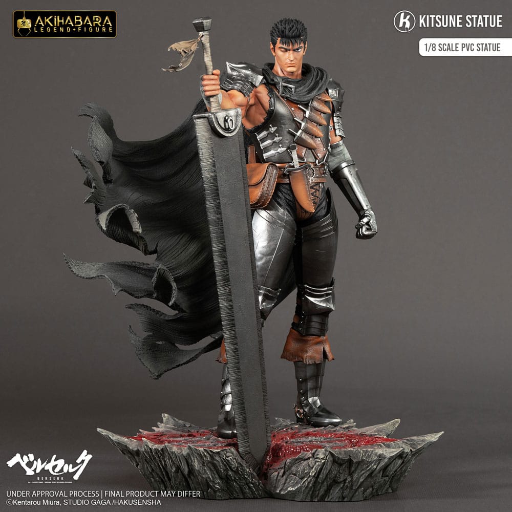 Berserk Akihabara Legend Figure PVC Statue 1/8 Guts 30 cm - MangaShop.ro
