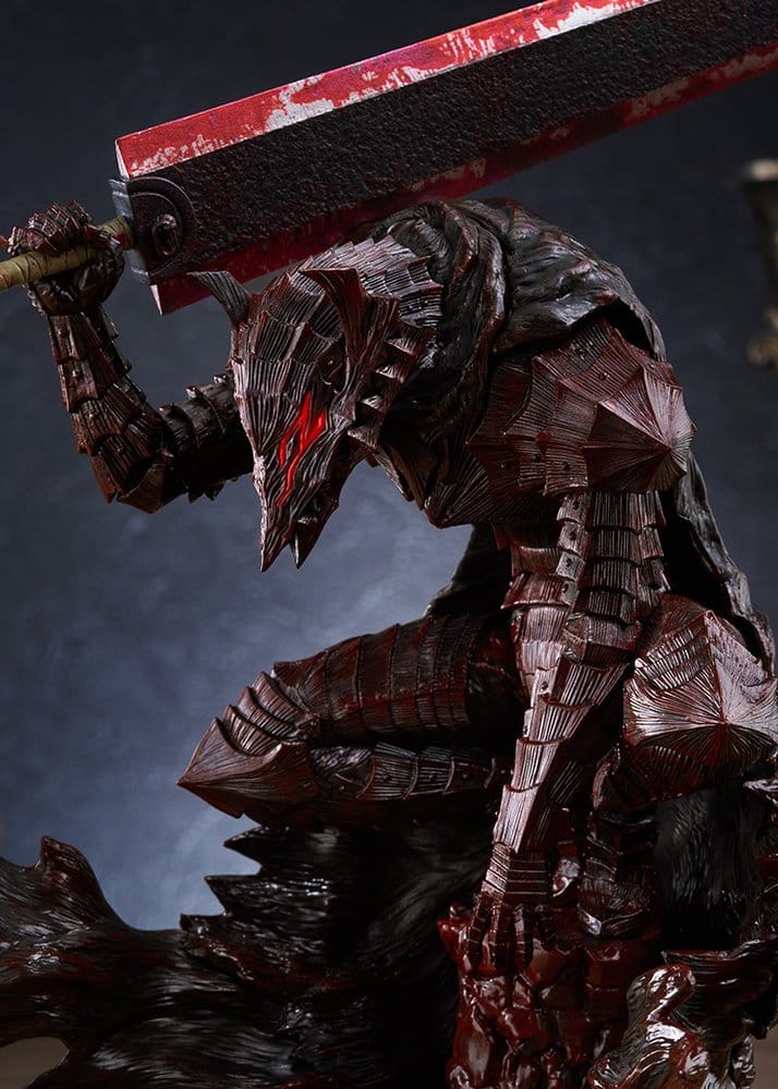 Berserk Pop Up Parade PVC Figure Guts (Berserker Armor): Bloody Paint Ver. L Size 28 cm - MangaShop.ro
