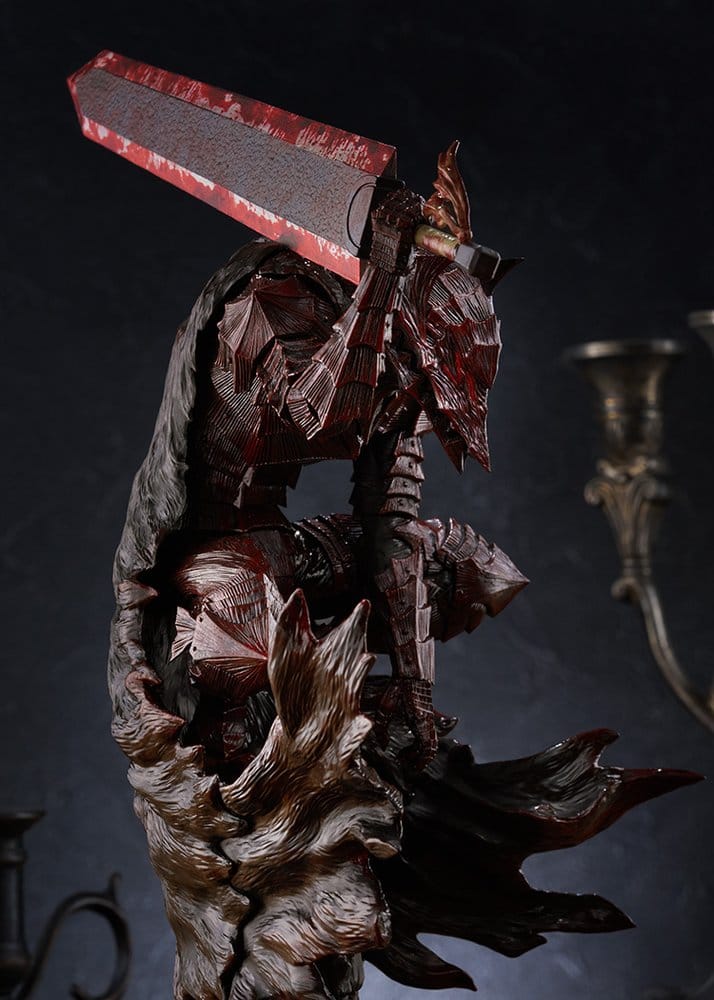 Berserk Pop Up Parade PVC Figure Guts (Berserker Armor): Bloody Paint Ver. L Size 28 cm - MangaShop.ro