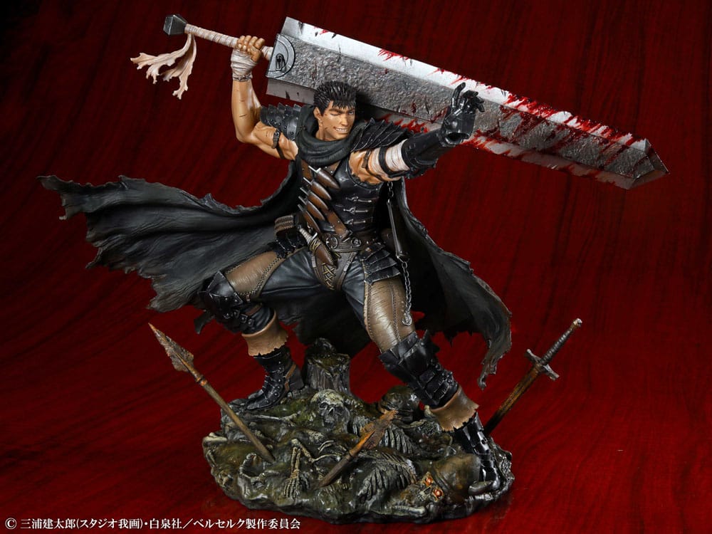 Berserk PVC Statue 1/7 Guts Black Swordsman Ver. 26 cm - MangaShop.ro