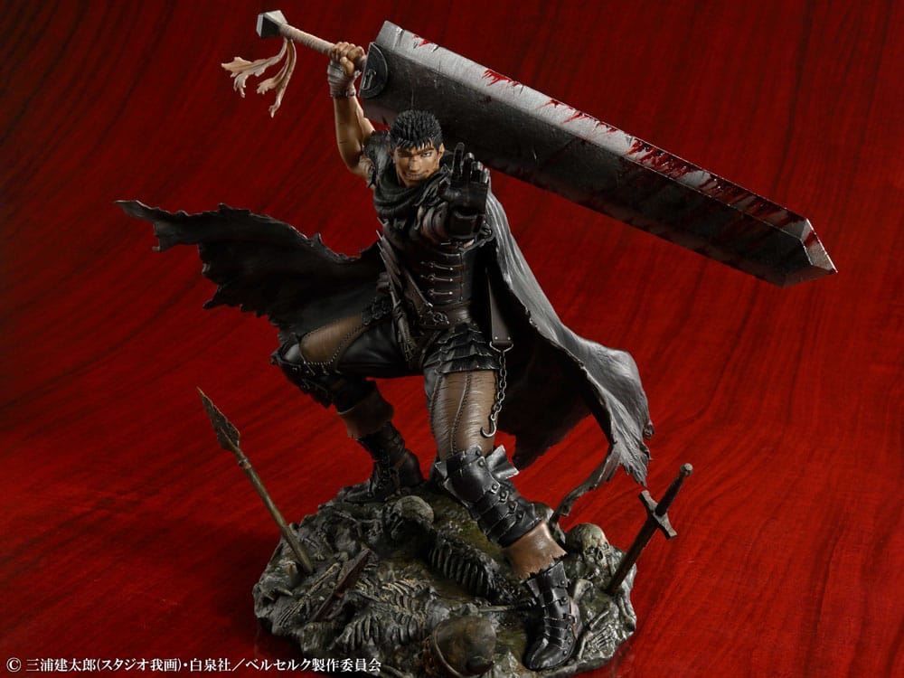 Berserk PVC Statue 1/7 Guts Black Swordsman Ver. 26 cm - MangaShop.ro