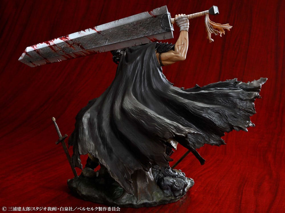 Berserk PVC Statue 1/7 Guts Black Swordsman Ver. 26 cm - MangaShop.ro