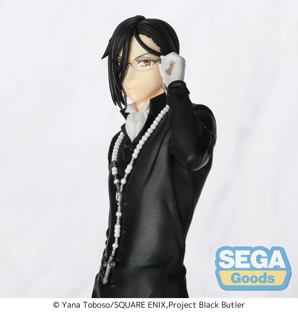 Black Butler: Boarding School Arc Luminasta PVC Statue Sebastian Michaelis 22 cm - MangaShop.ro