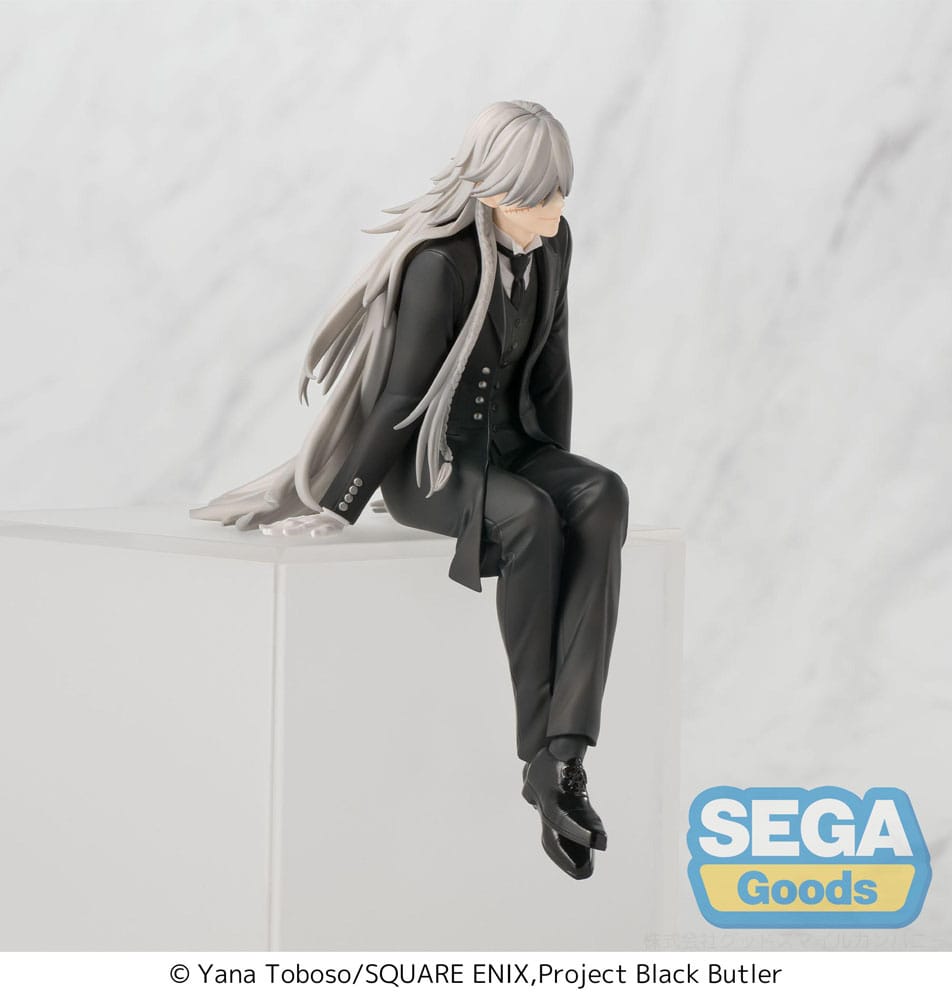 Black Butler: Boarding School Arc PM Perching PVC Statue Undertaker 13 cm - MangaShop.ro