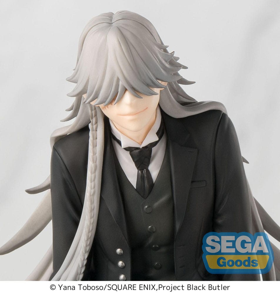 Black Butler: Boarding School Arc PM Perching PVC Statue Undertaker 13 cm - MangaShop.ro