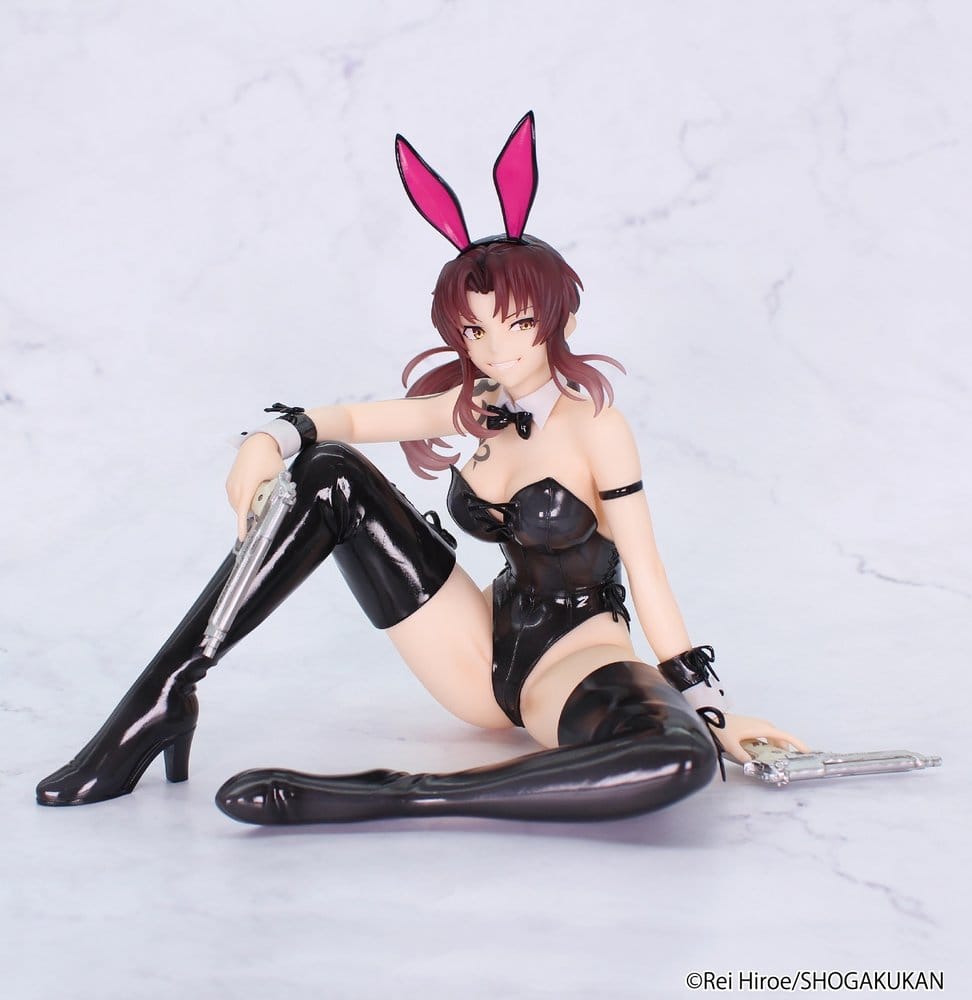 Black Lagoon One-Seventh Carat PVC Statue 1/7 Revy Bunny Ver. 16 cm - MangaShop.ro