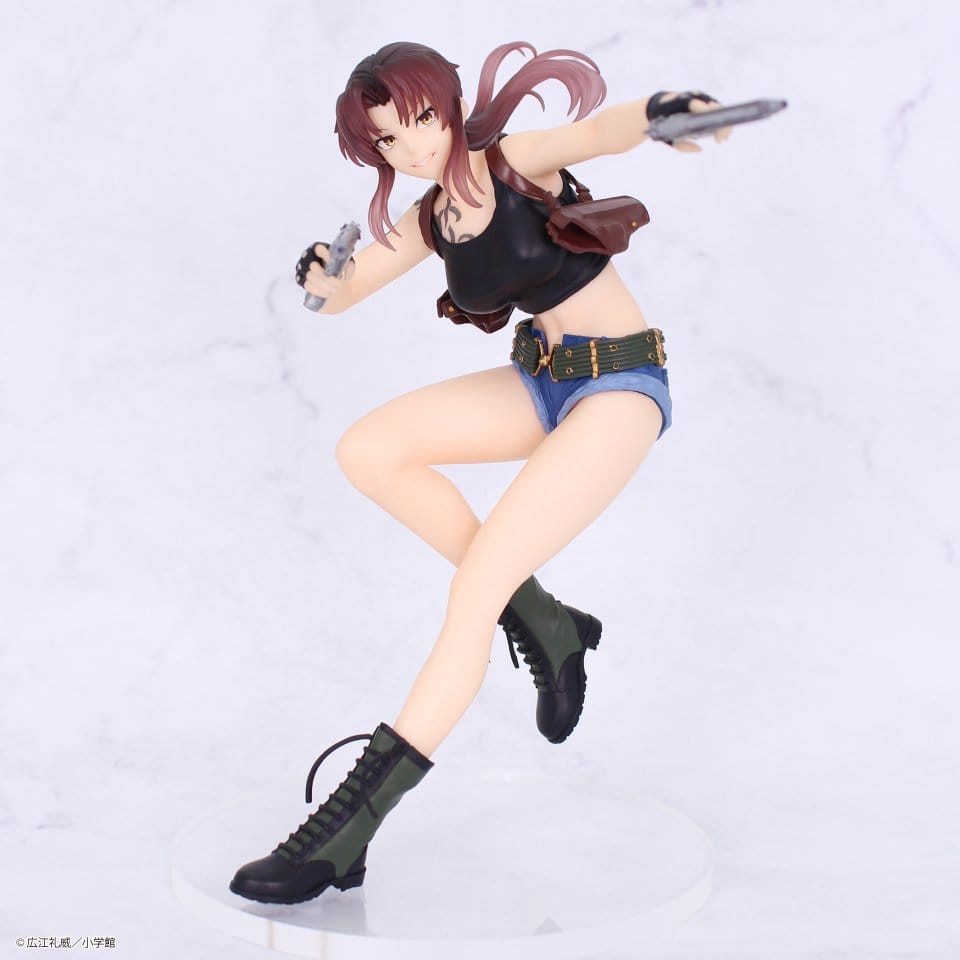 Black Lagoon Vivit PVC Statue Revy 16 cm - MangaShop.ro