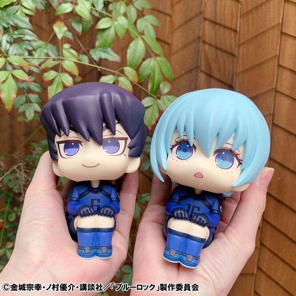 Blue Lock Look Up PVC Statue Tabito Karasu & Yo Hiori Set (with gift) 11 cm - MangaShop.ro