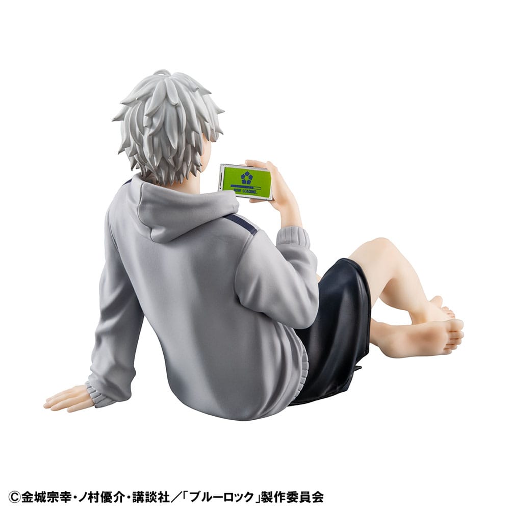 Blue Lock G.E.M. Series PVC Statue Seishiro Nagi Repaint Ver. Palm Size 9 cm - MangaShop.ro