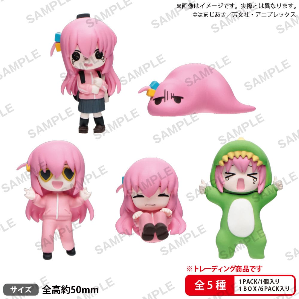Bocchi the Rock! PVC Figures Full of Bocchi-chan Box Ver. 5 cm Assortment (6) - MangaShop.ro