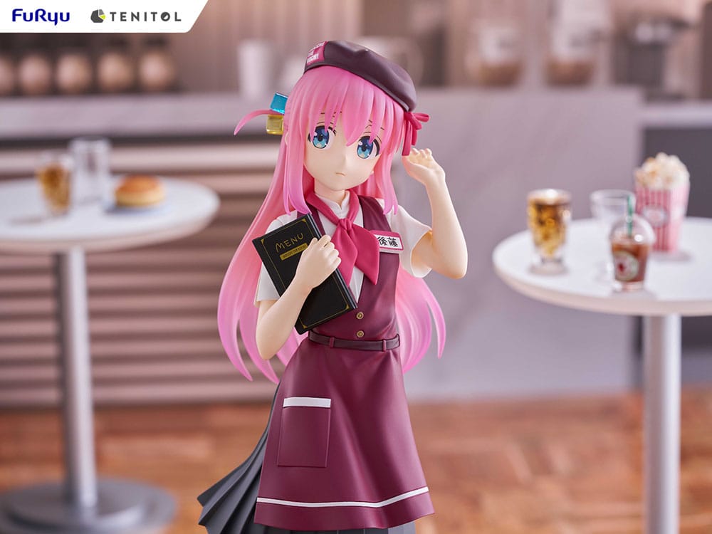 Bocchi the Rock! Tenitol PVC Statue Hitori Gotoh Café Style Ver. 20 cm - MangaShop.ro