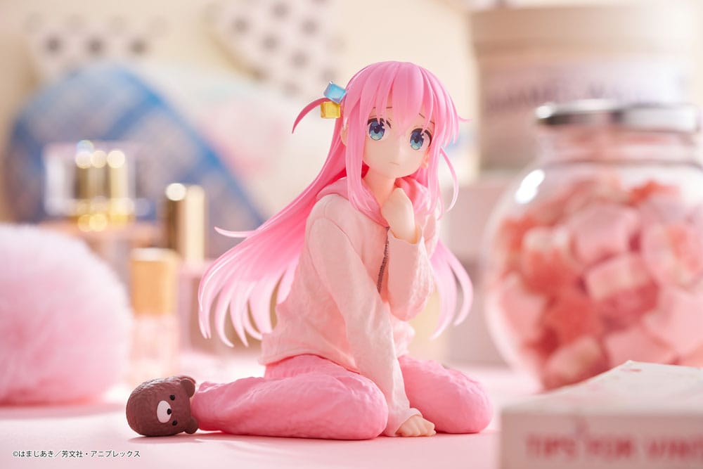 Bocchi the Rock! PVC Statue Desktop Cute Figure Hitori Gotoh Room Wear Ver. 13 cm - MangaShop.ro