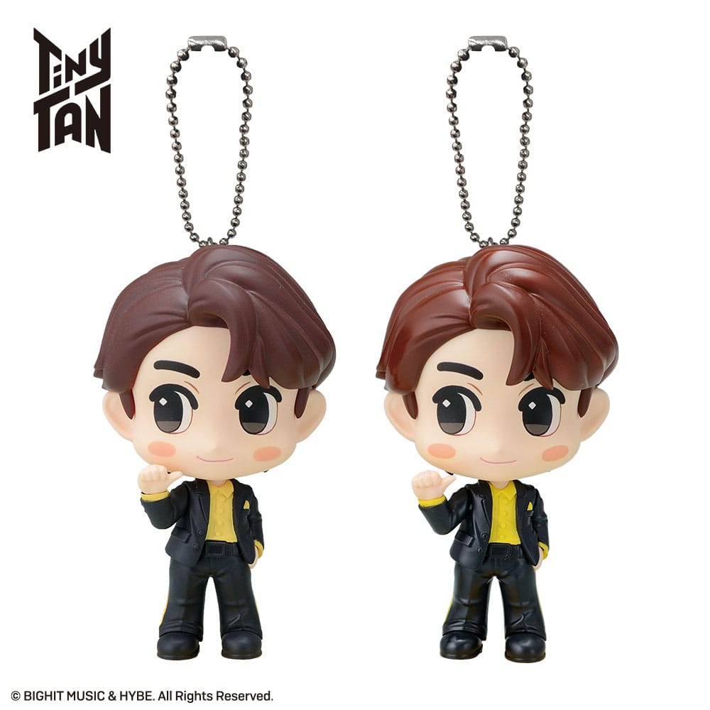 TinyTAN / BTS Chubby Collection MP PVC Statue Butter Jin 7 cm - MangaShop.ro