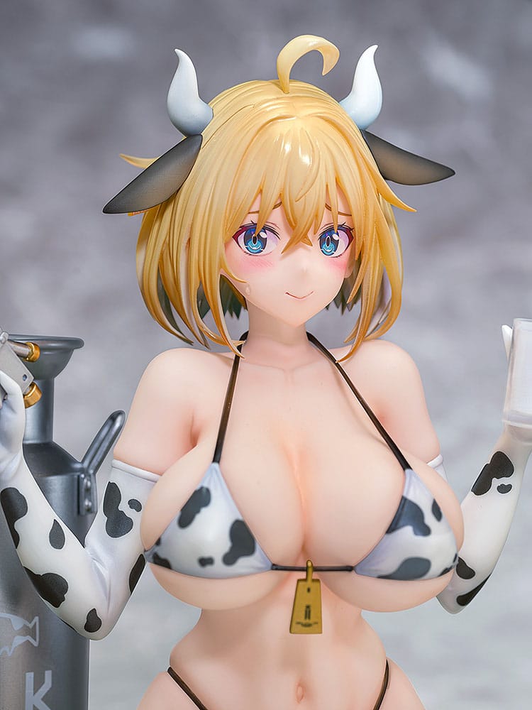 Bunny Suit Planning PVC Statue 1/6 Sophia F. Shirring Cow Bikini Ver. 16 cm - MangaShop.ro