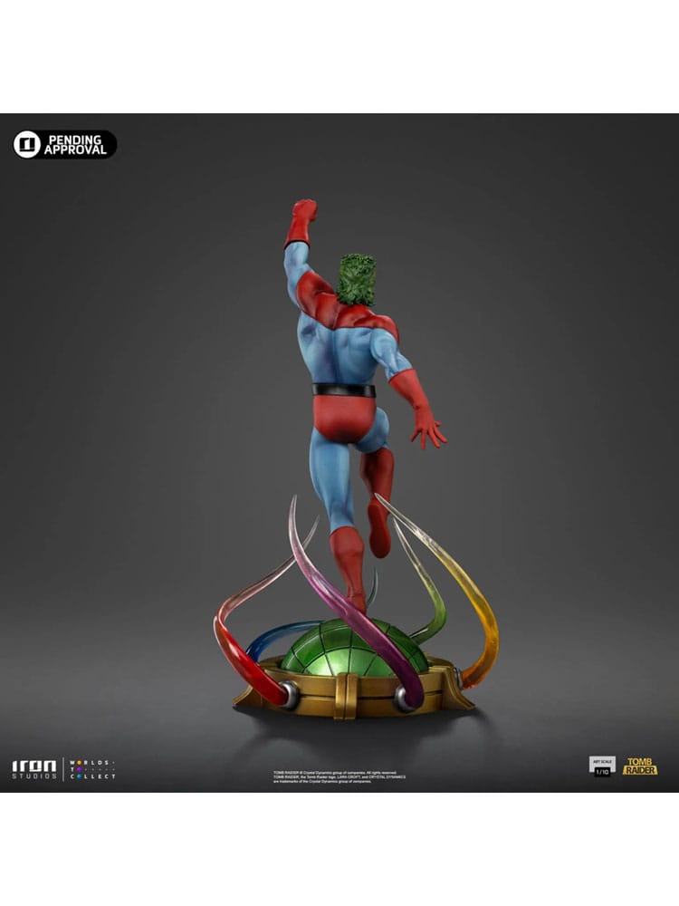 Captain Planet and the Planeteers Art Scale Statue 1/10 Captain Planet 24 cm - MangaShop.ro